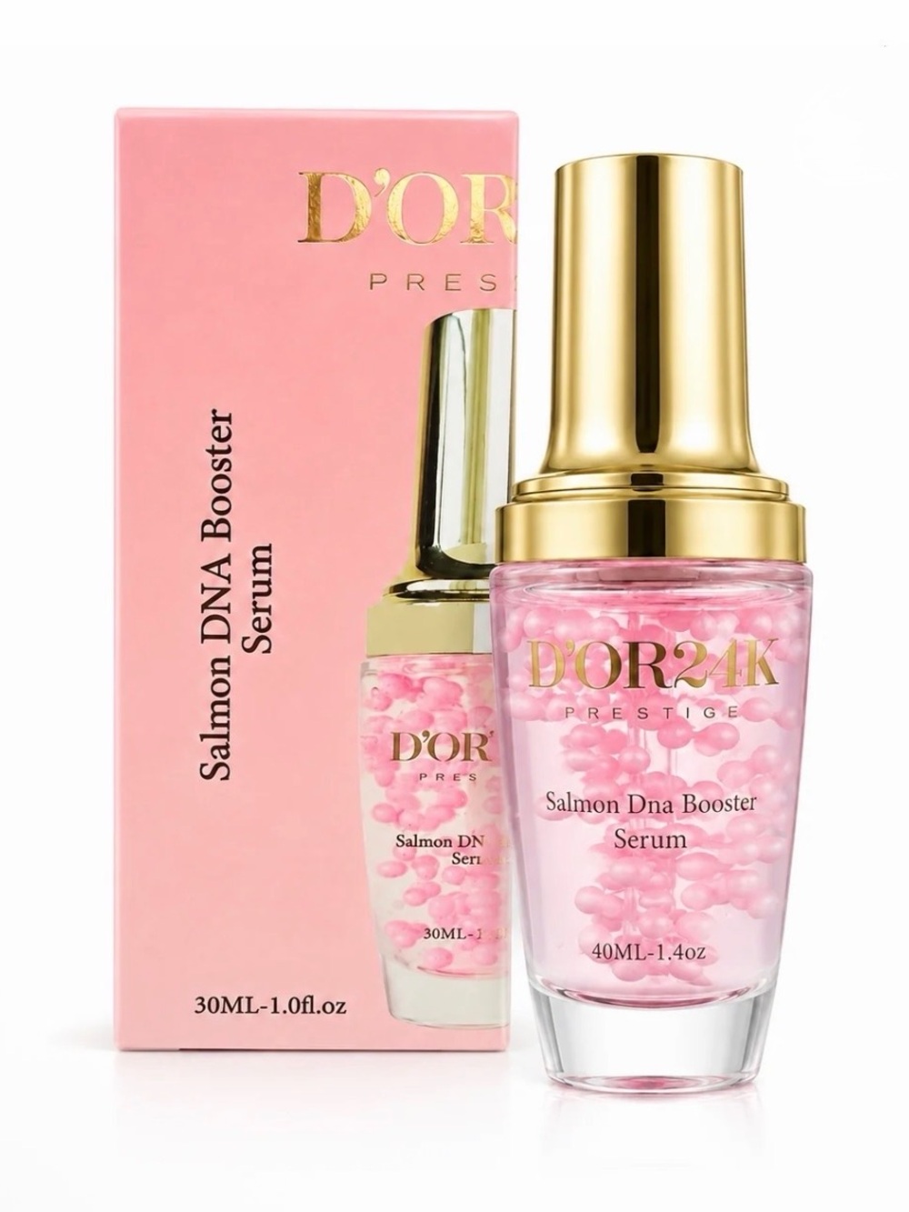 D'OR24K Salmon DNA Booster Serum — Pink Hydrating Face Serum new